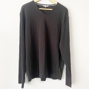 Calvin Klein Jeans black sweater mens size XXL 100% cotton